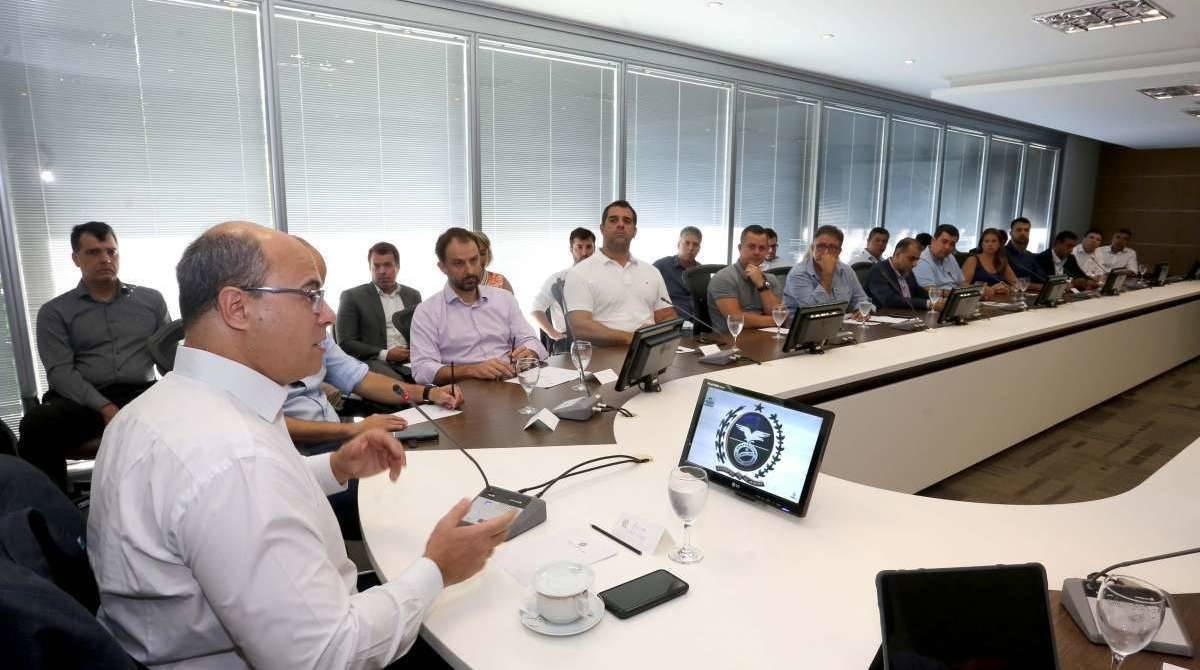 Após reunião de Witzel com os chefes das pastas, secretário de Fazenda anunciou contingenciamento  - Carlos Magno/Divulgação