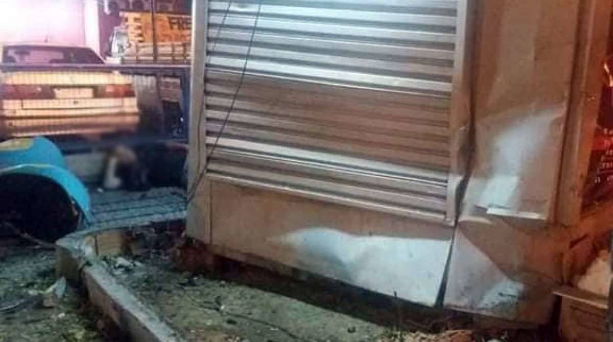 O acidente aconteceu quase na Praça Barão de Drumond