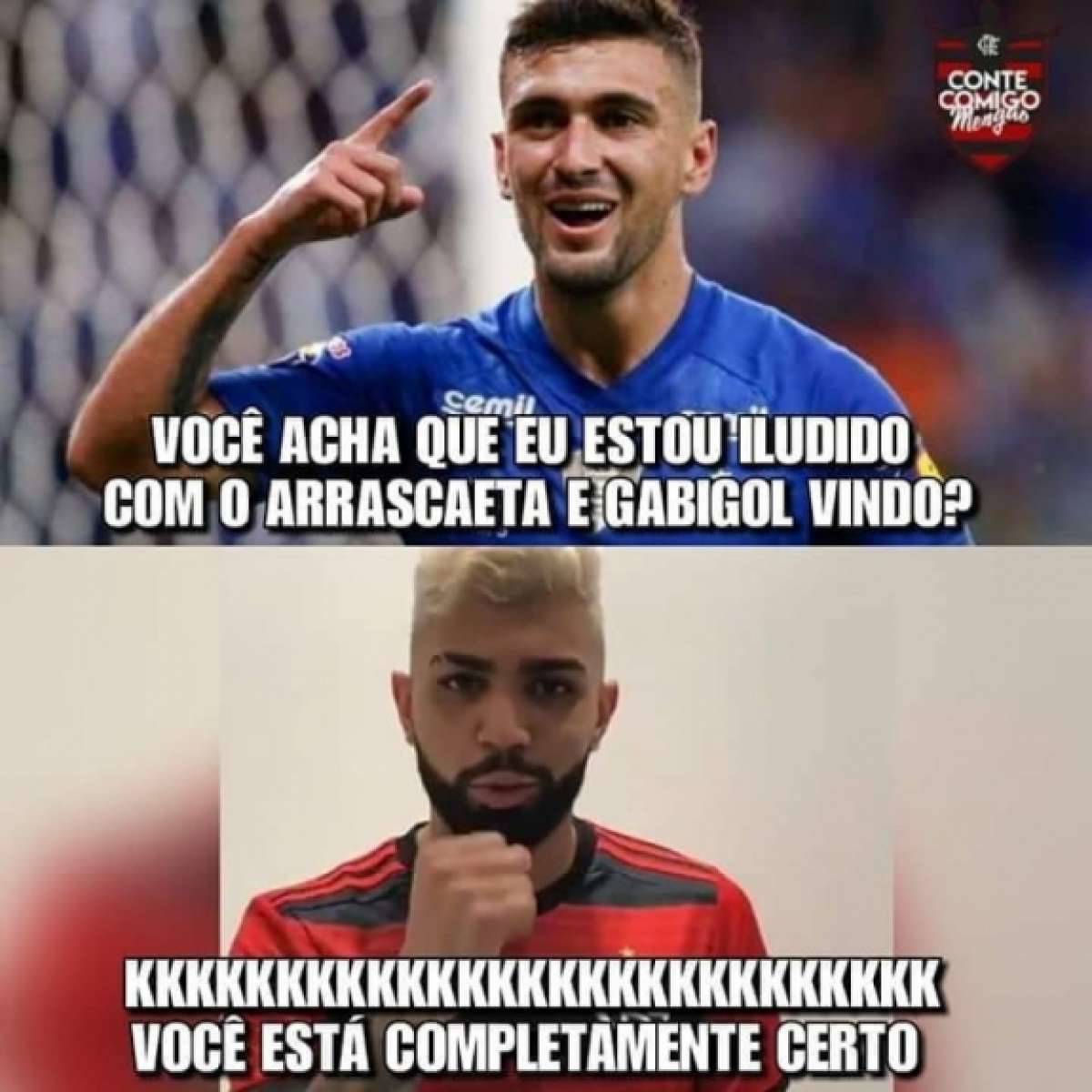 Arrascaeta, Gabigol... Torcida Do Flamengo Tira Onda E Enche Internet ...