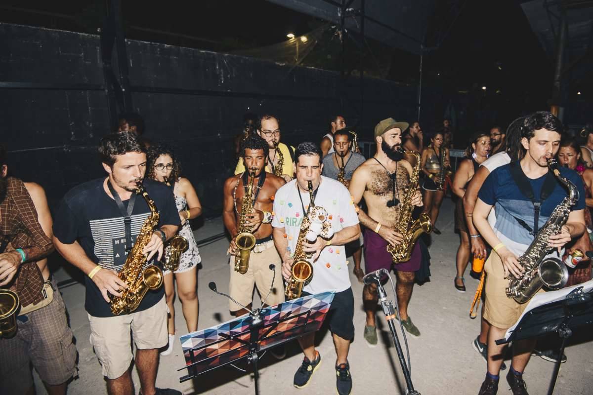 Ensaio do Bloco Amigos da Onça na Zona, Portuária - Santo Cristo