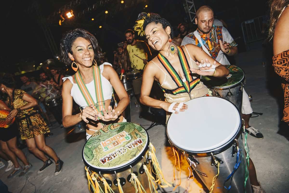 Ensaio do Bloco Amigos da Onça na Zona, Portuária - Santo Cristo
