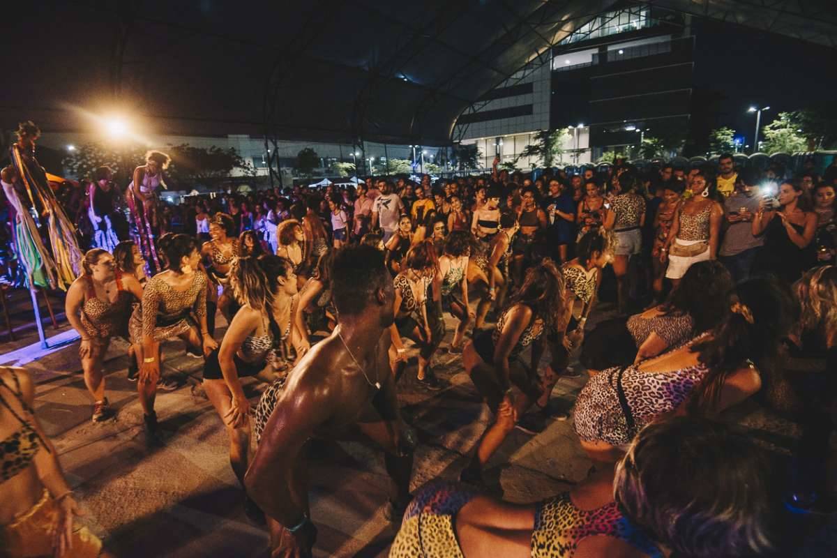 Ensaio do Bloco Amigos da Onça na Zona, Portuária - Santo Cristo