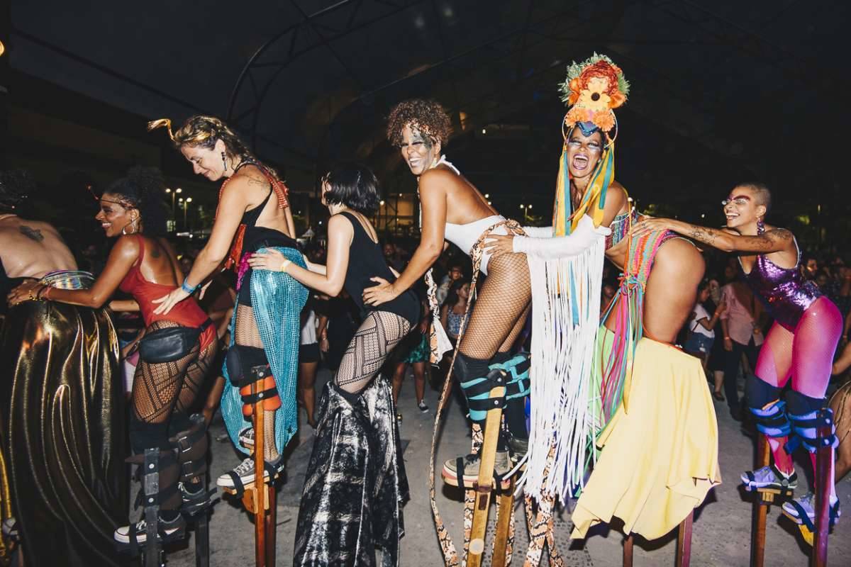 Ensaio do Bloco Amigos da Onça na Zona, Portuária - Santo Cristo