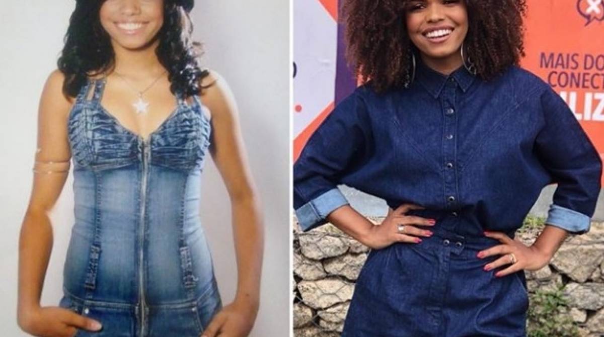 A cantora e atriz Jeniffer Nascimento também entrou no desafio '10 Years Challenge'