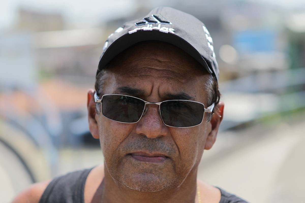 Rio de Janeiro 18/01/2019 - O Dia no seu bairro em Ramos, o morador Silenio dos Santos. Foto: Luciano Belford/Agência O Dia