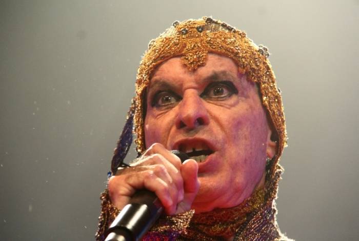 19/01/2019 - AGÊNCIA DE NOTÍCIAS/PARCEIRO - O cantor Ney Matogrosso em show realizado no Vivo Rio, na noite deste último sábado (18). Foto: Onofre Veras/Parceiro/Agência O Dia - Onofre Veras/Parceiro/Agência O Dia