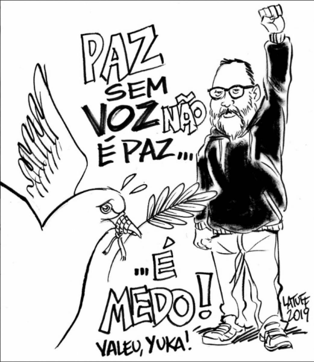 Cartunista Carlos Latuff: 'Descanse. Eu e seus amigos prometemos seguir na luta'