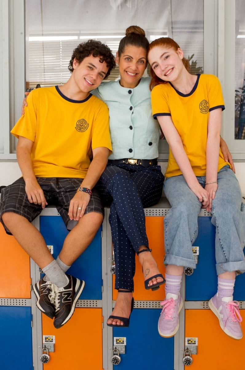 Thalita Rebouças ao lado de Marcus Bessa e Duda Matte - Mari Vianna Divulgação