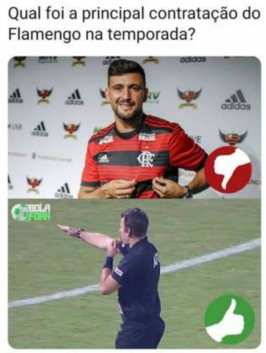 Torcida faz memes após vitória do Flamengo