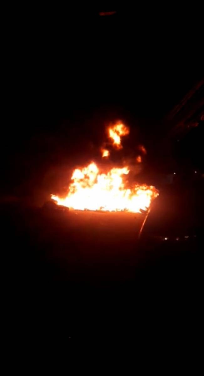 Manifestação aconteceu na altura da comunidade do Muzema