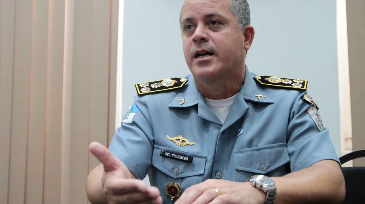 Coronel Rog&eacute;rio Figueredo - Fernanda Dias/Agencia O Dia