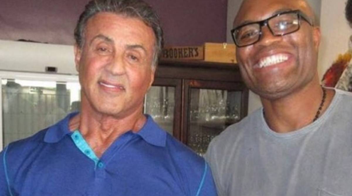 Sylvester Stallone e Anderson Silva