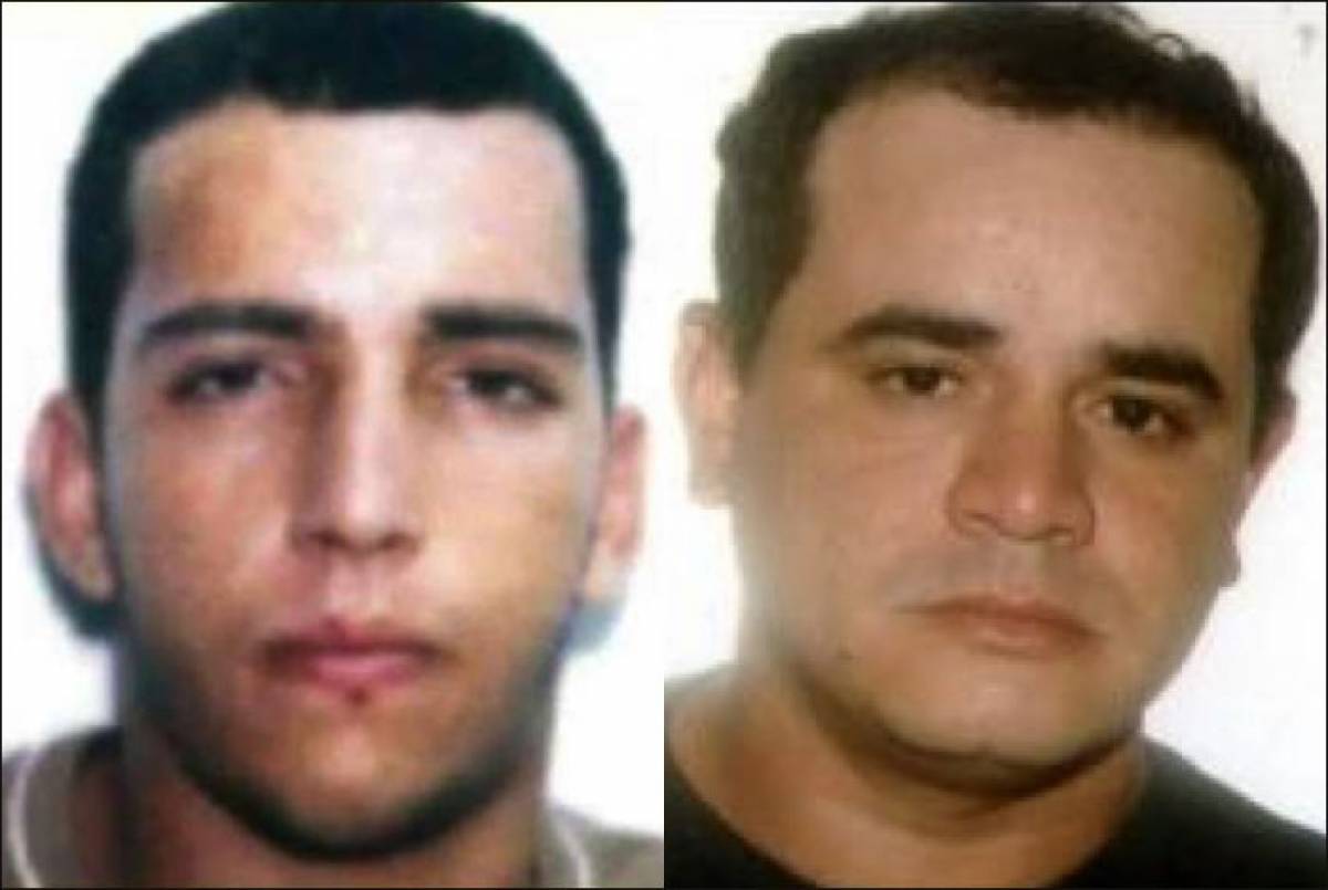 Fernando Gomes de Freitas, o Fernandinho Guarabu (esquerda), e Gilberto Coelho de Oliveira, o Gil, seu parceiro