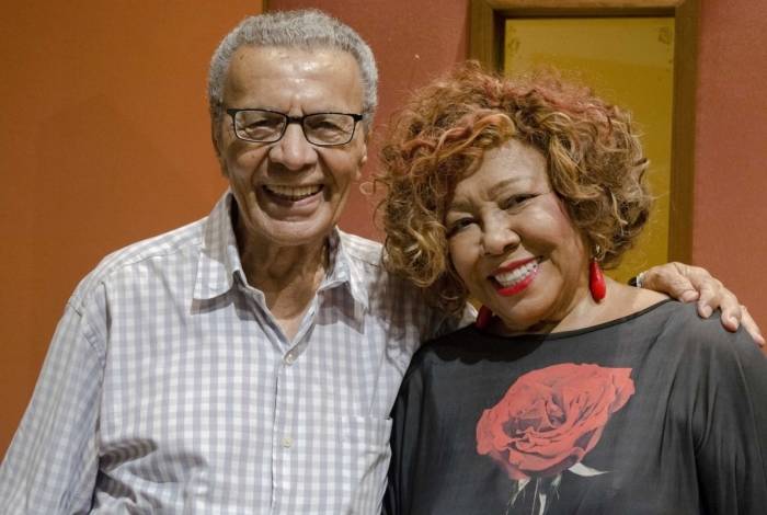 Cantora Alcione e o Sambista Monarco - Divulgação
