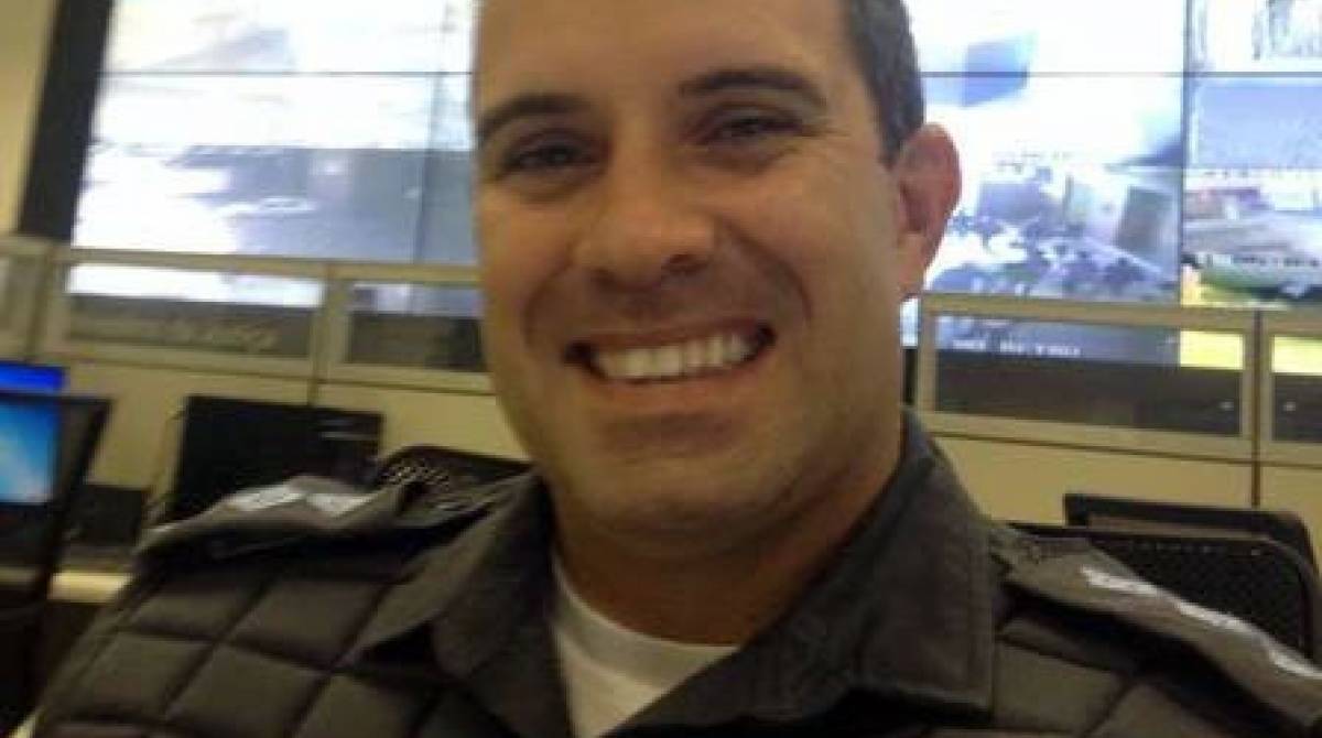 O ex-comandante da UPP Rocinha, capitão Márcio Alves