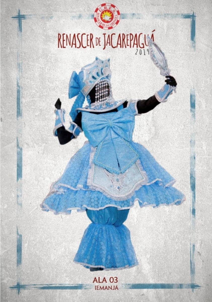 Ala Fantasia Iemanja da Renascer de Jacarepagu&aacute;
