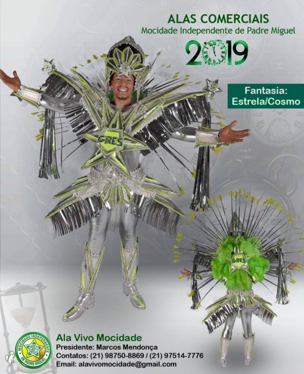 Fantasias ala Vivo Mocidade