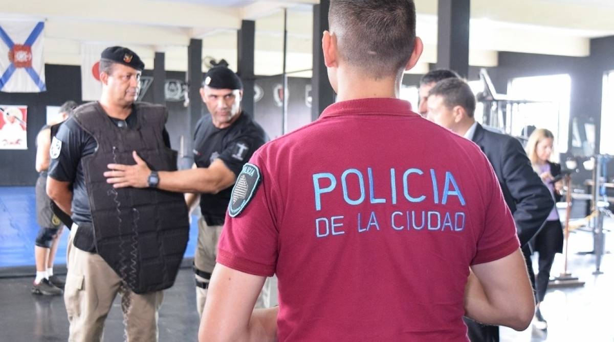 Guarda Municipal recebe agentes de segurança da Argentina - Divulgação