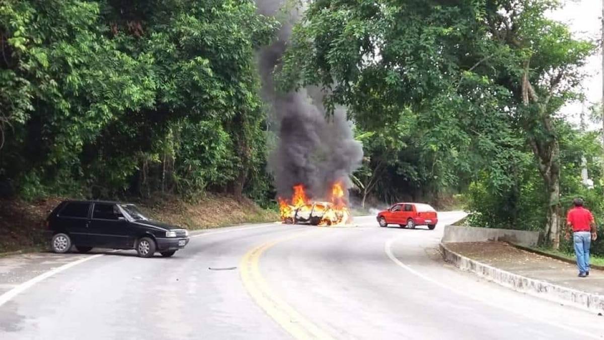 Por causa do tiroteio, Rodovia Rio-Santos foi interditada 