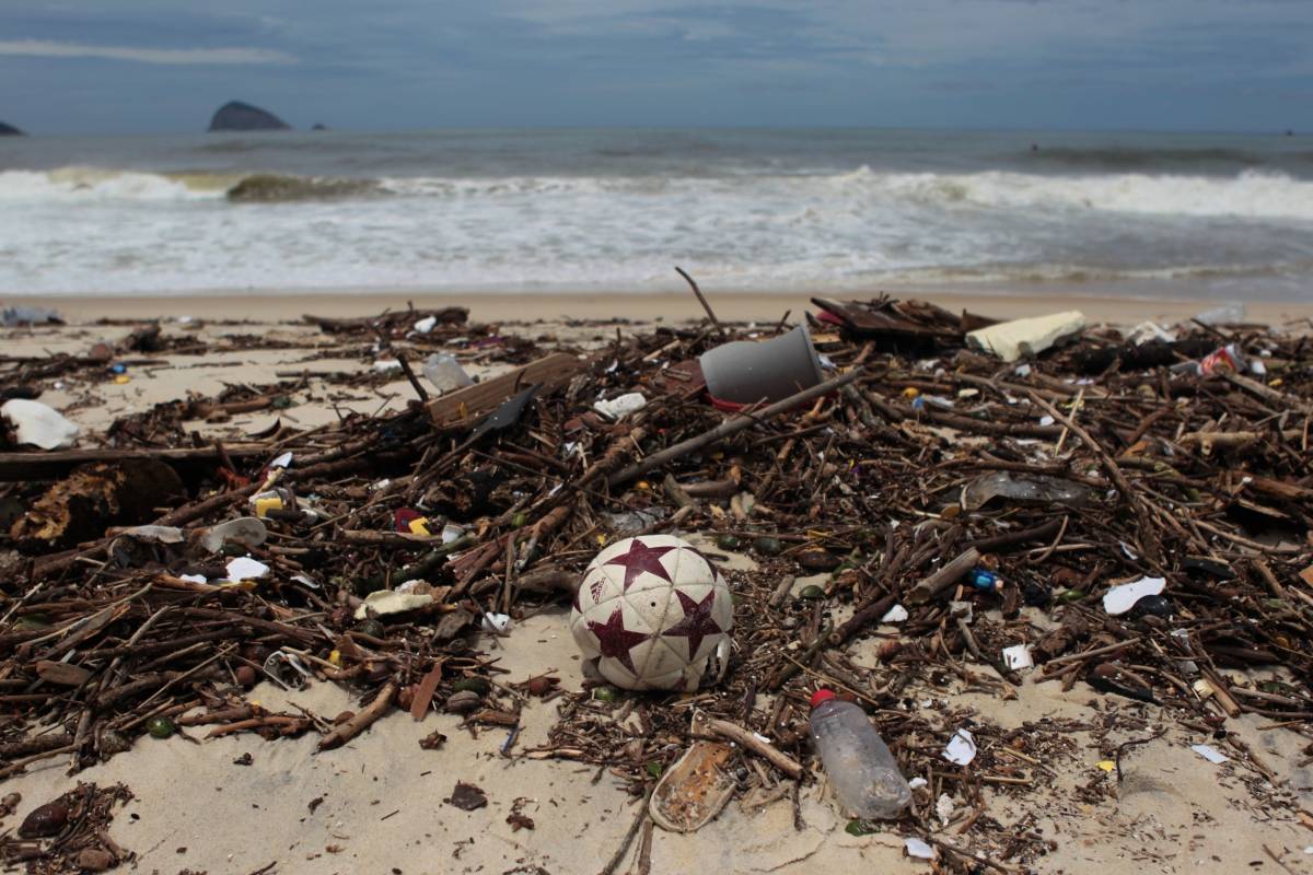 Praia de São Conrado, na Zona Sul do Rio
