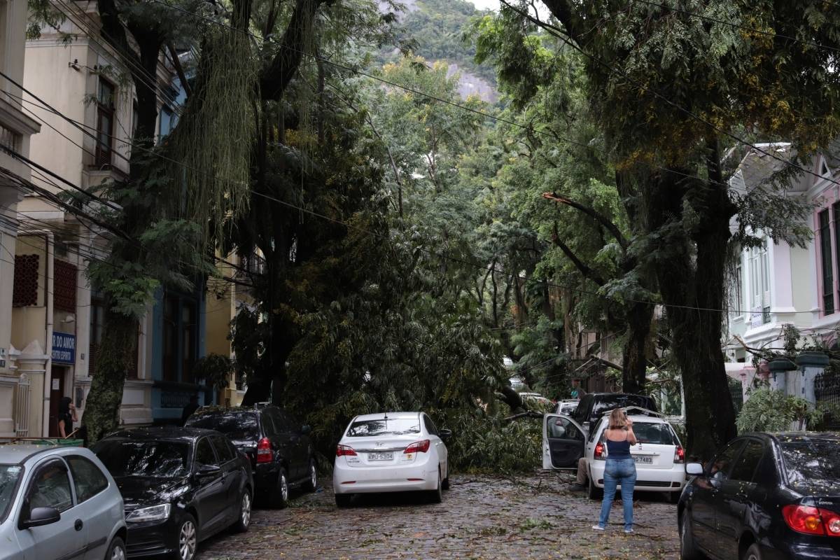 Rua Viúva Lacerda, no Humaitá