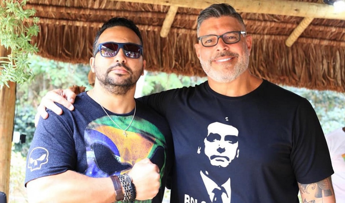 Alexandre Frota e Jean Carlos Pereira Nunes são amigos de longa data - Reprodução Facebook