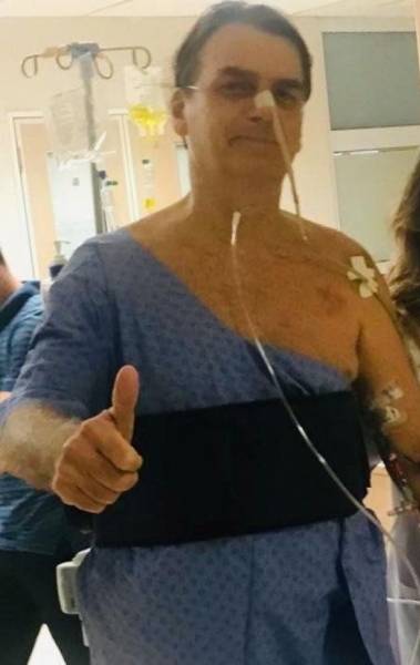 Bolsonaro se recupera da cirurgia de retirada de bolsa de colostomia. - Divulga&ccedil;&atilde;o/Presid&ecirc;ncia da Rep&uacute;blica