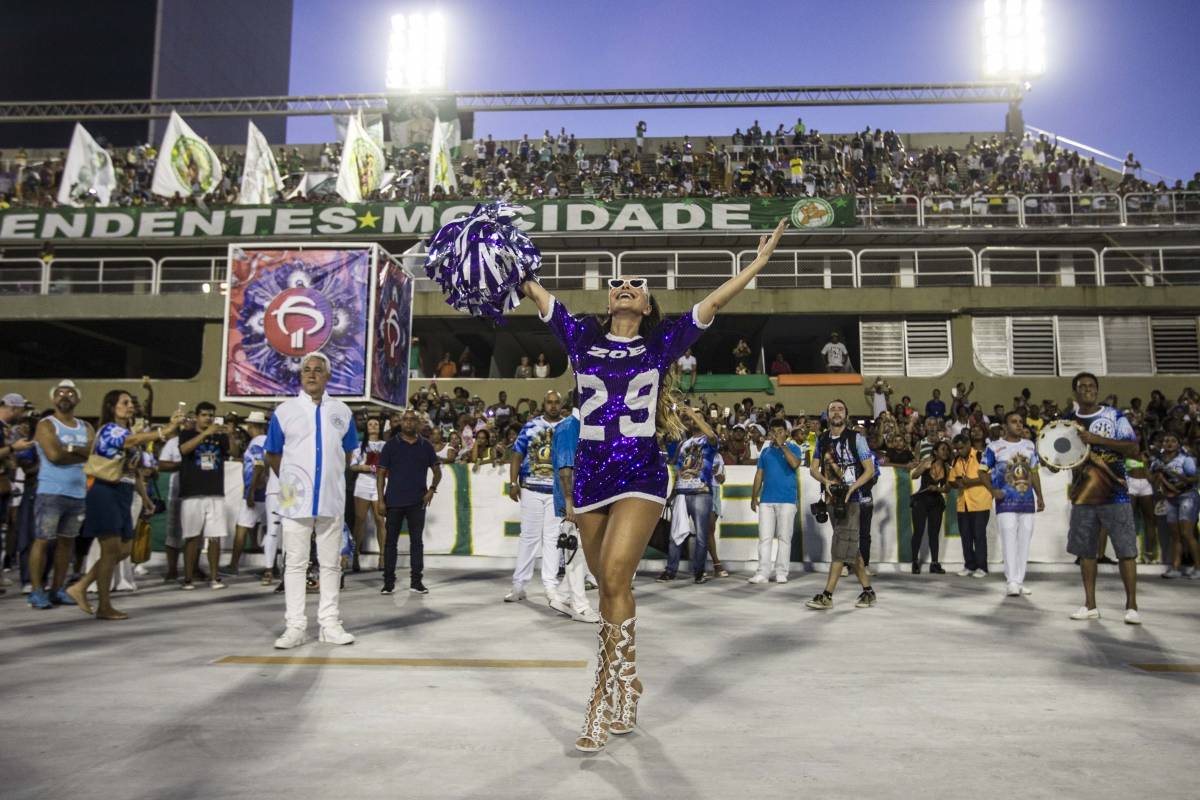 Rio de Janeiro, 10/02/2019, Domingo - Faltando pouco menos de um m&ecirc;s para o carnaval, os ensaios t&eacute;cnicos na Marqu&ecirc;s de Sapuca&iacute; voltam a ser realizados. Os ensaios estavam suspensos desde 2017 por falta de patroc&iacute;nio - Foto: M&aacute;rcio Mercante / Ag&ecirc;ncia O Dia.