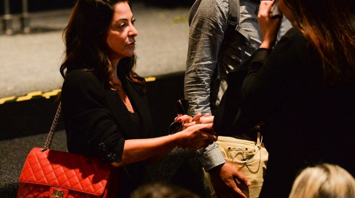 Ana Paula Padrão consola Veruska Boechat