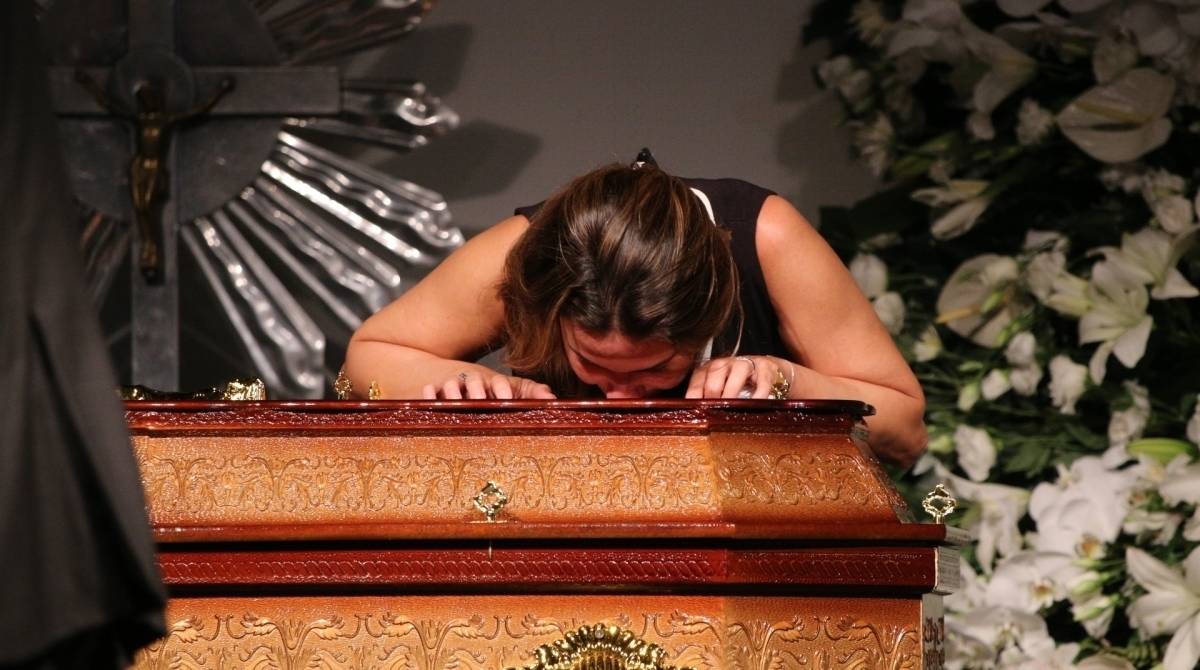 Familiares se despedem de Boechat