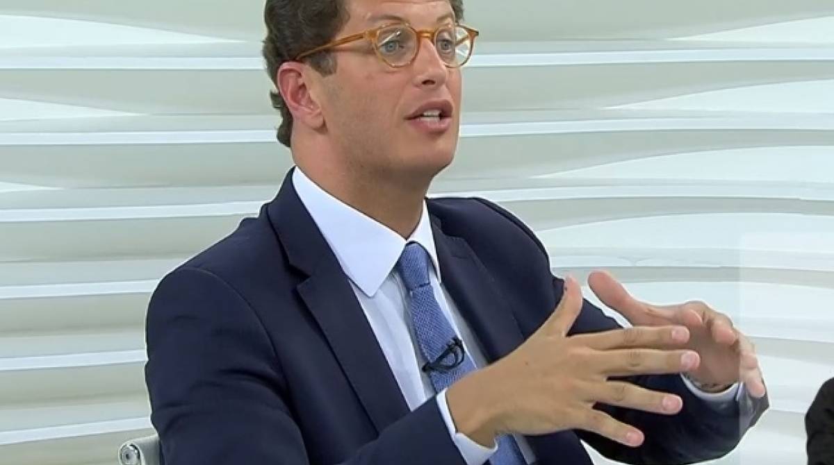 Ministro do Meio Ambiente, Ricardo Salles, em entrevista ao programa Roda Viva, da TV Cultura