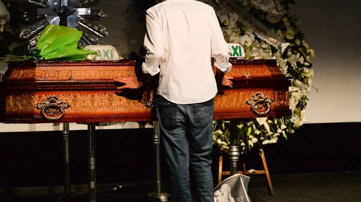 Serginho Groisman se despede do jornalista Ricardo Boechat