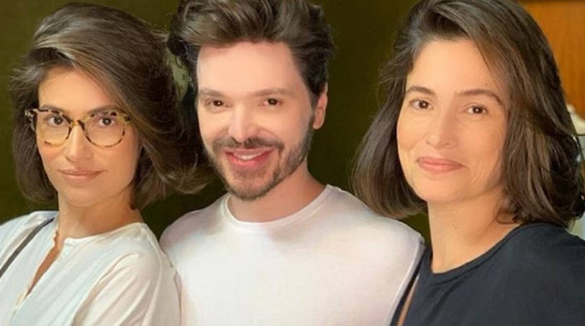 Renata Vasconcellos, Tiago Parente e Lanza Mazza