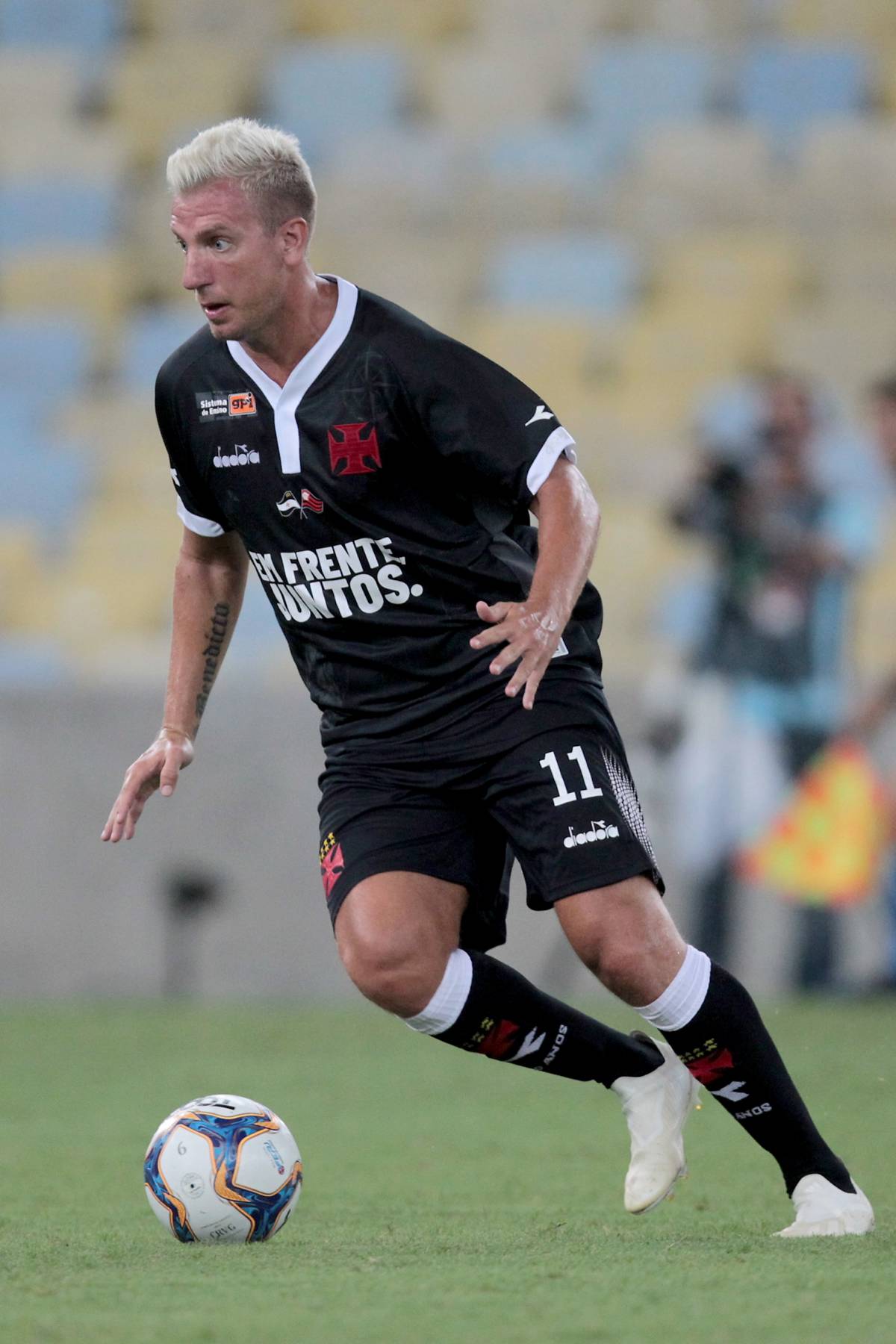 Rio de Janeiro 12/01/2019 Maxi Lpez do Vasco durante partida contra a equipe do Resende no estdio do Maracana, valida pelas semifinais da Taca Guanabara. Foto: Luciano Belford/ Agencia O Dia..