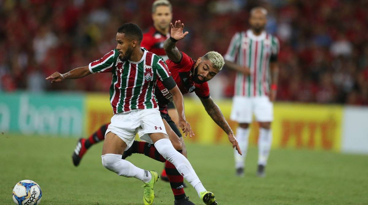 Flamengo x Fluminense decidem a vaga para final do primeiro turno do Campeonato Carioca no estadio Maracana. Foto: Daniel Castelo Branco / Agencia O Dia