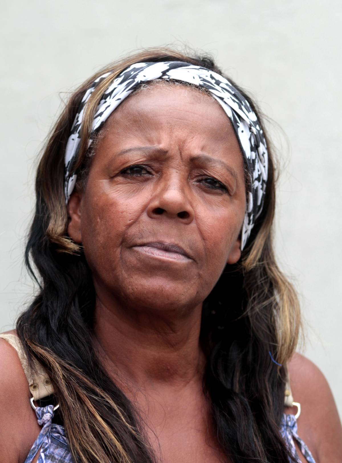 Rio de Janeiro 15/02/2019 -  O Dia no seu bairro. Duque de Caxias. Falta de lixeiras e quadra de esportes sem manutencao sao alguns dos problemas de Caxias.Na foto: Marilene da Silva.Foto: Fernanda Dias / Agencia O Dia.