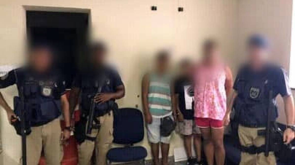 Presos foram levados para a delegacia de Copacabana