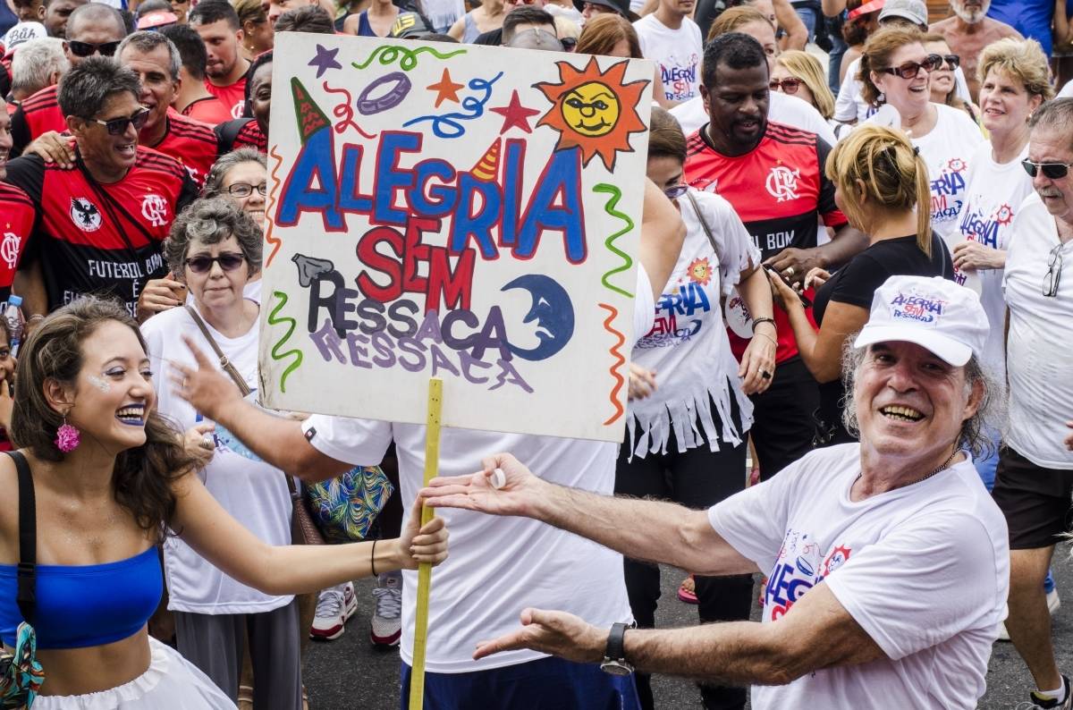 Bloco Alegria Sem Ressaca, desfile de 2019