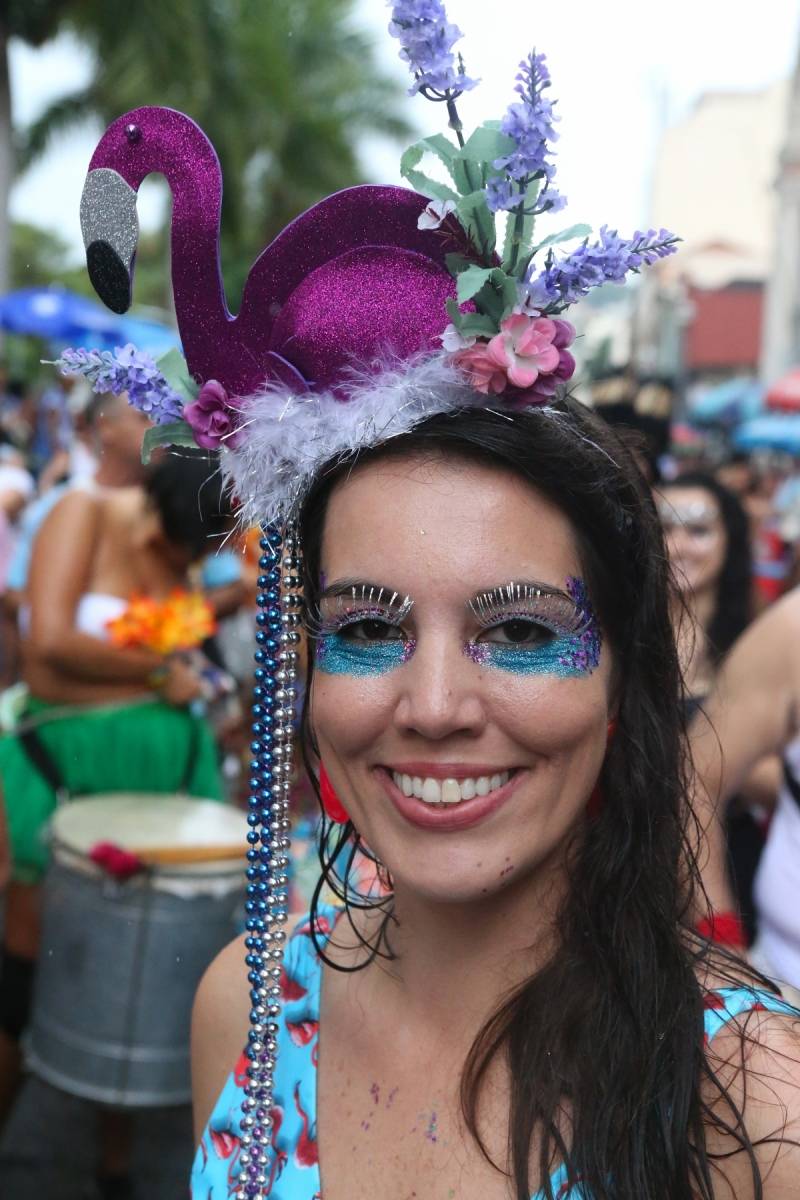 O DIA NA FOLIA - Carnaval 2019 - Multibloco - Local: rua do Lavradio, Centro, Rio de Janeiro. O Multibloco surgiu em setembro de 2008, com o comando de os Tha&iacute;s Bezerra e Lino Amorim, para formar a bateria para o desfile no ano de 2009. Foto: Daniel Castelo Branco / Agencia O Dia