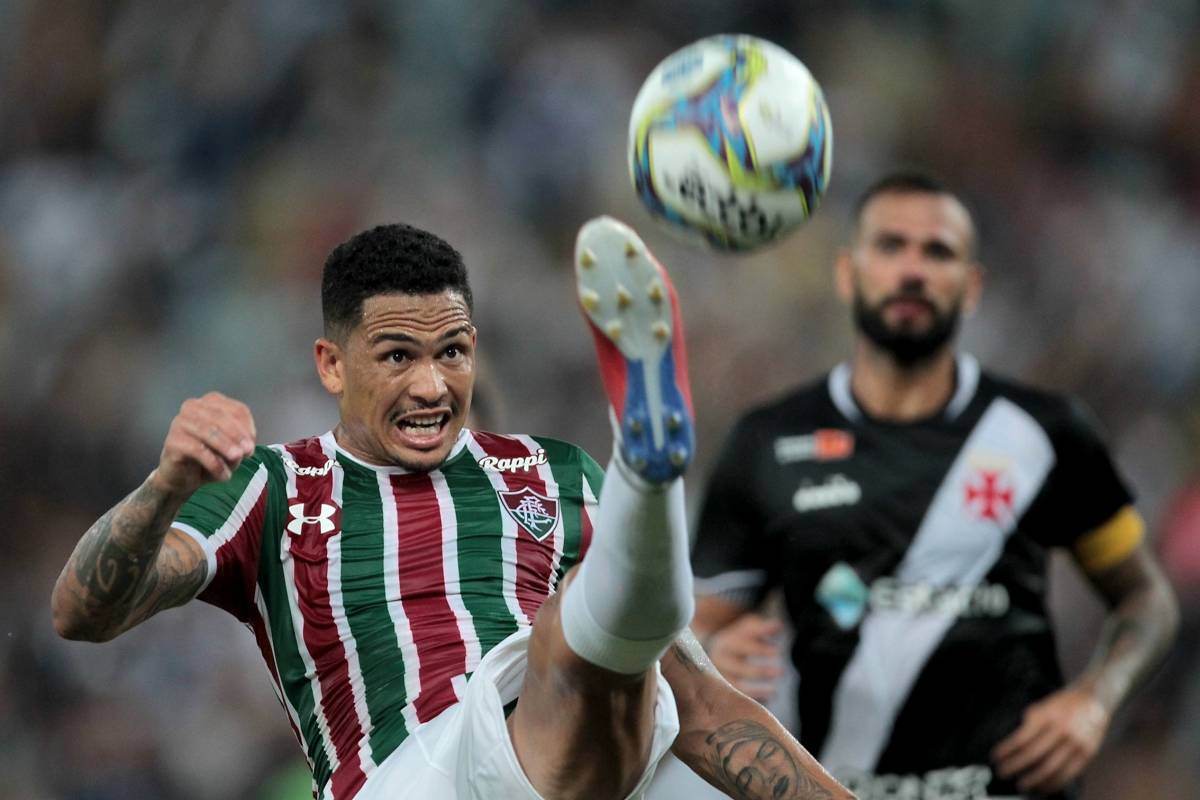 Rio de Janeiro 17/02/2019 Luciano do Fluminense durante partida contra a equipe do Vasco no estádio do Maracanã, valido pela final da taça Guanabara, neste domingo 17. Foto: Luciano Belford/ Agência O Dia.