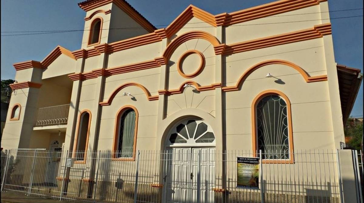 Igreja de Santa Teresinha para onde a imagem foi levada