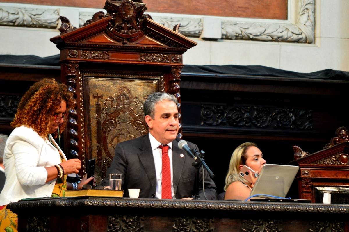 O presidente da Alerj, Andr&eacute; Ceciliano (PT) - Paulo Carneiro/Parceiro/Ag&ecirc;ncia O Dia