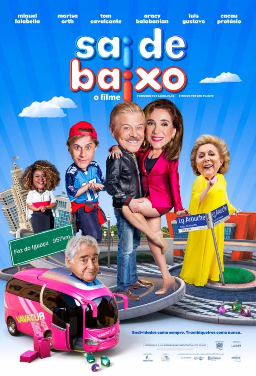 'Sai de Baixo - O Filme', que estreia dia 21/02 nos cinemas do país