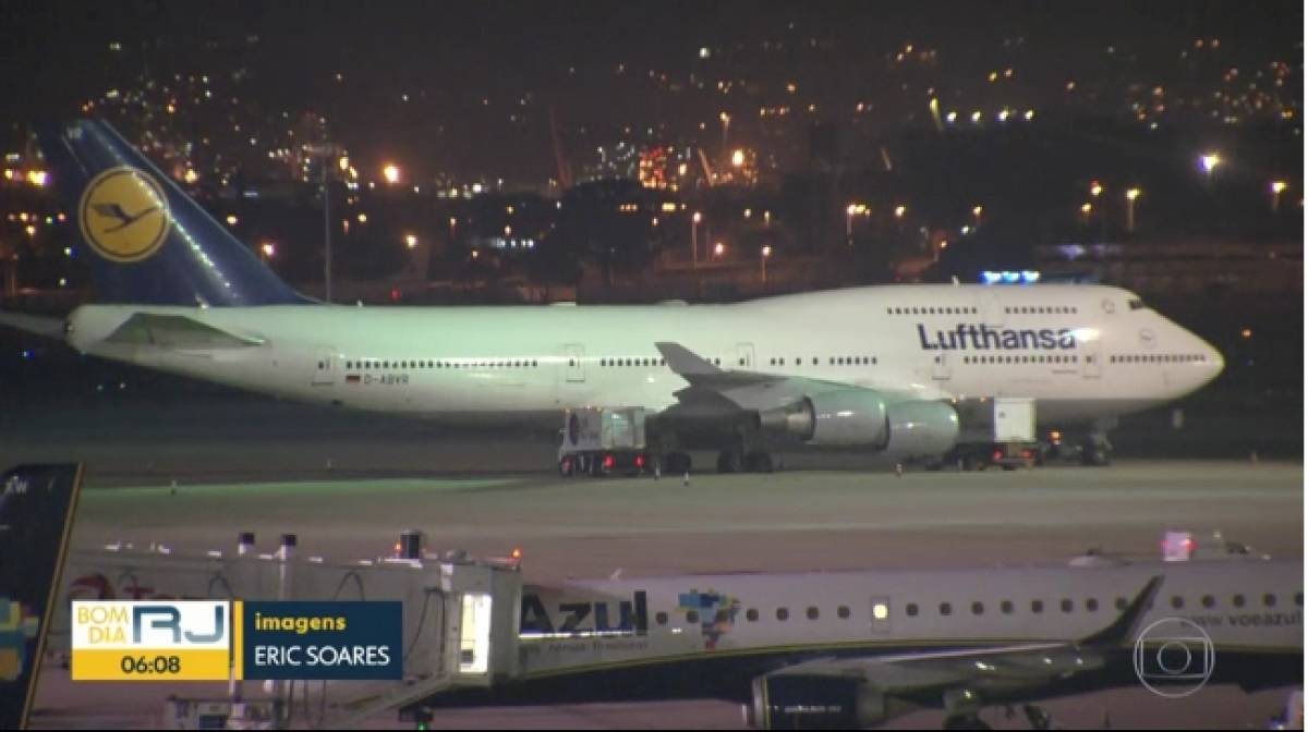 Avião lufthansa