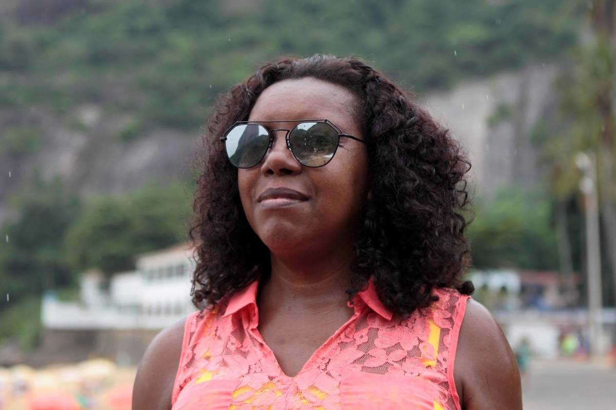 Rio de Janeiro 21/02/2019 - Relacionamento entre colegas de trabalho no meio profissiona. Na foto acima a Marcia Cristina Lopes, 53, aposentada. Foto: Luciano Belford/Ag&ecirc;ncia O Dia