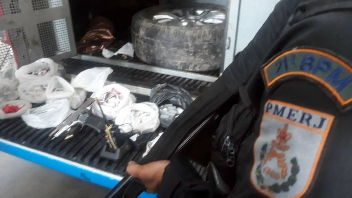 Material apreendido na megaoperação