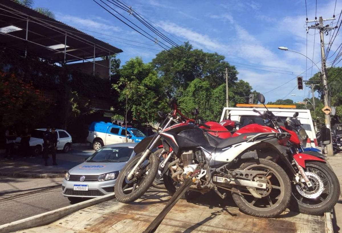 Material apreendido na megaoperação