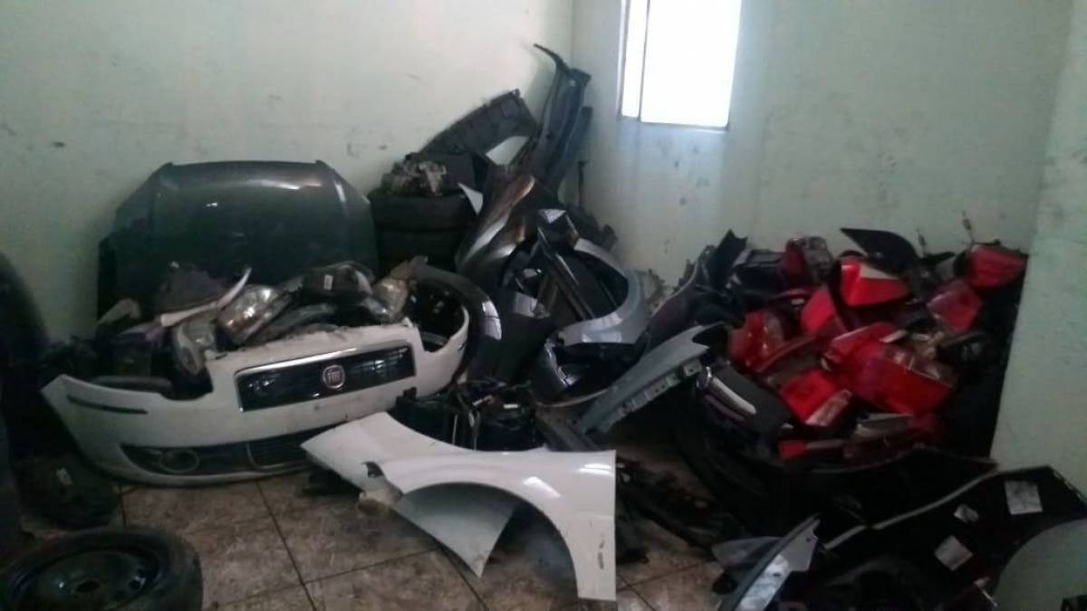 Material apreendido na megaoperação