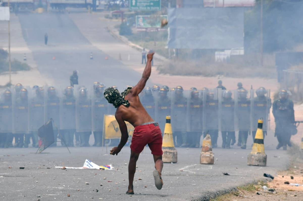 Crise na Venezuela - AFP