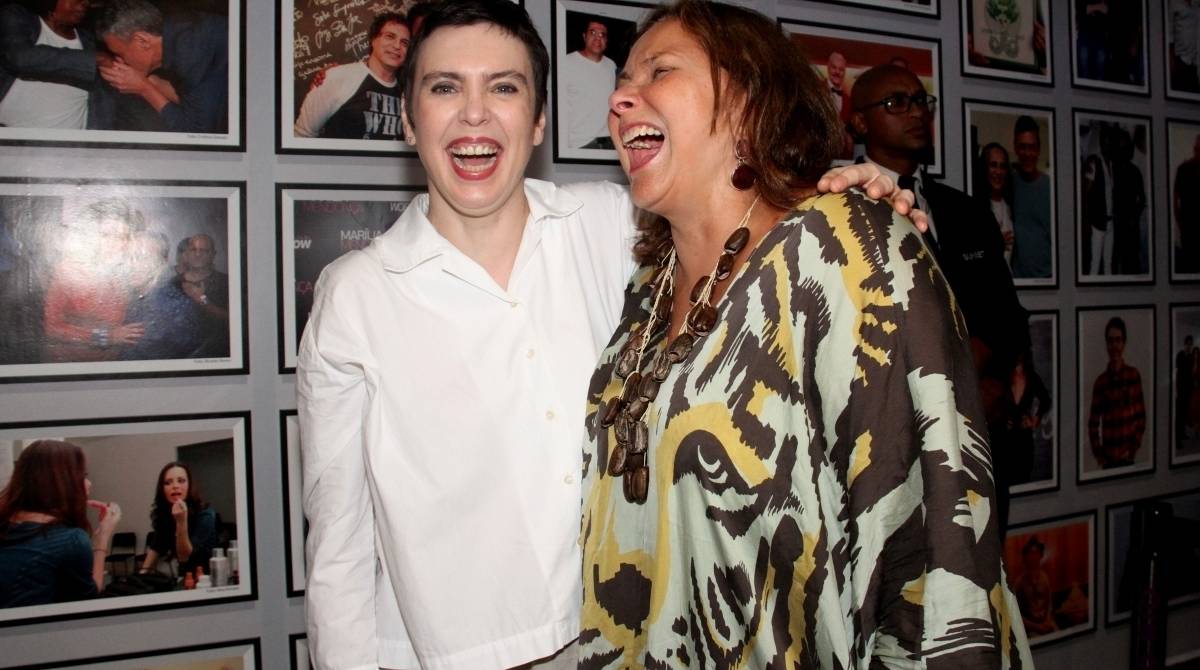 24/02/2019 - AG&Ecirc;NCIA DE NOT&Iacute;CIAS/PARCEIRO - A cantora Faf&aacute; de Bel&eacute;m (d) participa de show realizado da cantora Adriana Calcanhotto no Vivo Rio, Aterro do Flamengo, na Zona Sul do Rio, na noite deste &uacute;ltimo s&aacute;bado (23). Foto: Onofre Veras/Parceiro/Ag&ecirc;ncia O Dia